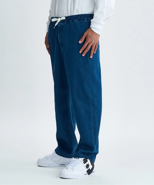 DC SHOES(ディーシーシューズ)の「25 WIDE PANT /DCストレッチウエストゴムワイドシルエットパンツ(その他パンツ・メンズ・インディゴブルー/ライトブルー/カーキ/ブラック/ブラック系その他・MEDIUM/X-LARGE/LARGE)」の20枚目の写真