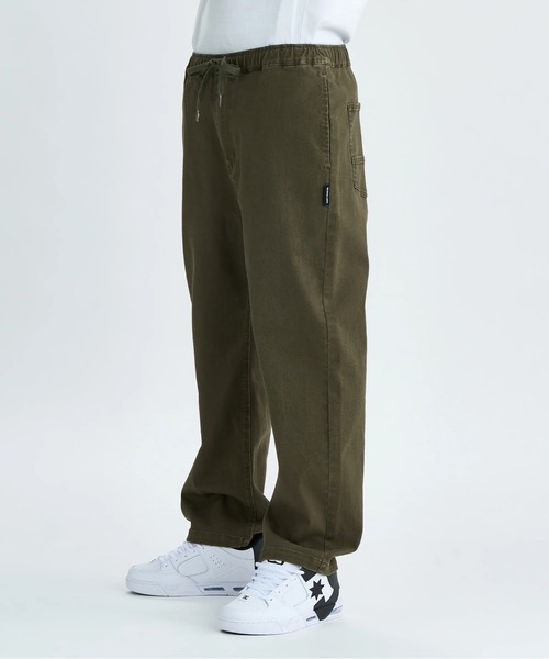 DC SHOES(ディーシーシューズ)の「25 WIDE PANT /DCストレッチウエストゴムワイドシルエットパンツ(その他パンツ・メンズ・インディゴブルー/ライトブルー/カーキ/ブラック/ブラック系その他・MEDIUM/X-LARGE/LARGE)」の11枚目の写真