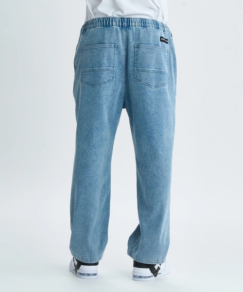 DC SHOES(ディーシーシューズ)の「25 WIDE PANT /DCストレッチウエストゴムワイドシルエットパンツ(その他パンツ・メンズ・インディゴブルー/ライトブルー/カーキ/ブラック/ブラック系その他・MEDIUM/X-LARGE/LARGE)」の12枚目の写真