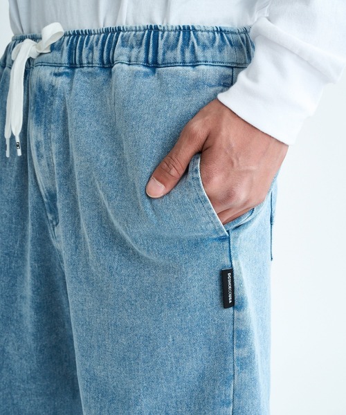 DC SHOES(ディーシーシューズ)の「25 WIDE PANT /DCストレッチウエストゴムワイドシルエットパンツ(その他パンツ・メンズ・インディゴブルー/ライトブルー/カーキ/ブラック/ブラック系その他・MEDIUM/X-LARGE/LARGE)」の16枚目の写真