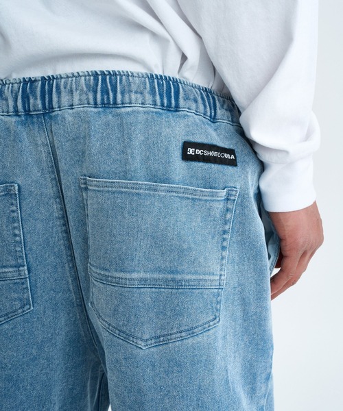 DC SHOES(ディーシーシューズ)の「25 WIDE PANT /DCストレッチウエストゴムワイドシルエットパンツ(その他パンツ・メンズ・インディゴブルー/ライトブルー/カーキ/ブラック/ブラック系その他・MEDIUM/X-LARGE/LARGE)」の18枚目の写真