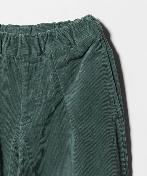 green label relaxing（グリーンレーベルリラクシング）の「コーデュロイ カーブパンツ / キッズ  100cm-160cm ストレッチ（その他パンツ・キッズ・ケリーグリーン/ダークオレンジ/ナチュラル・160cm/100cm/110cm/120cm/150cm/130cm/140cm）」の7枚目の写真