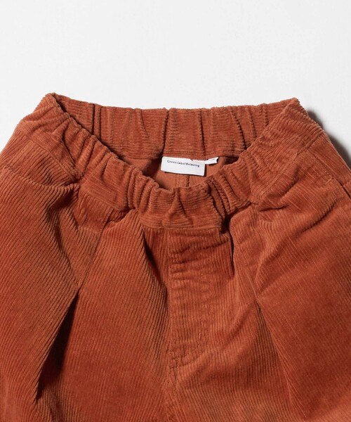 green label relaxing（グリーンレーベルリラクシング）の「コーデュロイ カーブパンツ / キッズ  100cm-160cm ストレッチ（その他パンツ・キッズ・ケリーグリーン/ダークオレンジ/ナチュラル・160cm/100cm/110cm/120cm/150cm/130cm/140cm）」の17枚目の写真