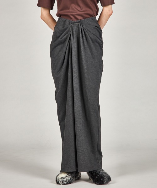 ドレープフロントスウェットパンツ / Drape Front Sweat Pants