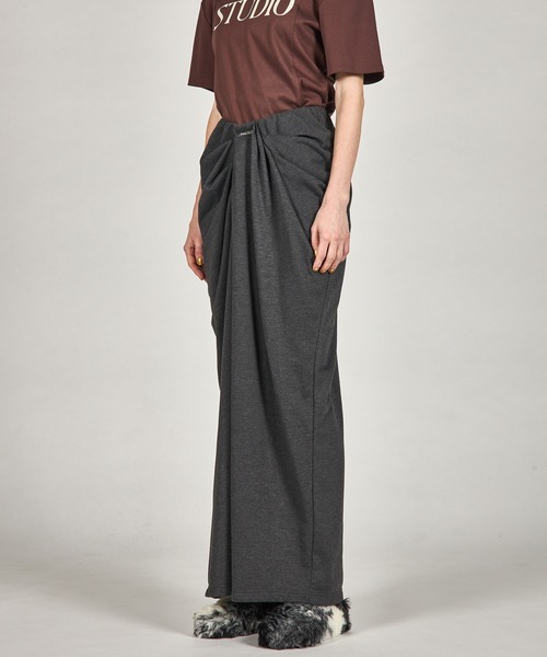 ドレープフロントスウェットパンツ / Drape Front Sweat Pants