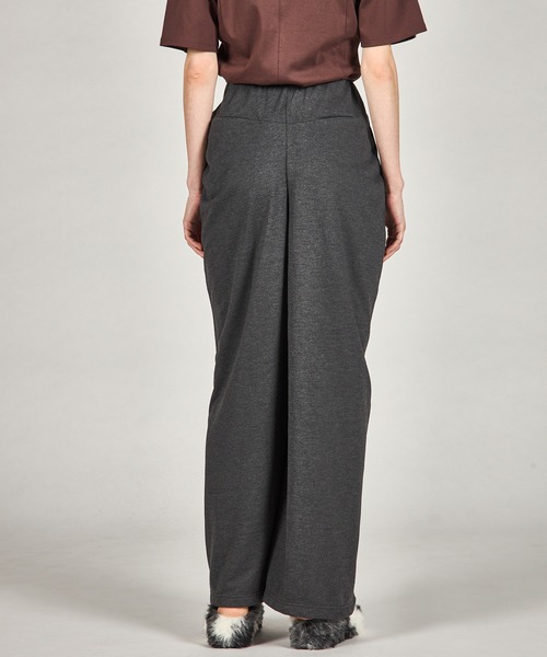 PRANK PROJECT（プランクプロジェクト）の「ドレープフロントスウェットパンツ / Drape Front Sweat Pants（スウェットパンツ・レディース・イエロー/チャコールグレー/ブラック・34/36/38）」の16枚目の写真