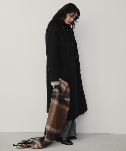 Aunt Marie's(アントマリーズ)の「チェックボリュームマフラー(マフラー・レディース・ブラック/ブラウン/ブルー・FREE)」の16枚目の写真