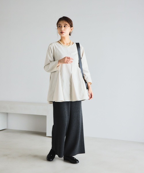 セール】12ゲージニットストレートパンツ《オケージョン2025AW