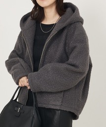 abahouse mavie | ブークレーフーディジャケット(ブルゾン)