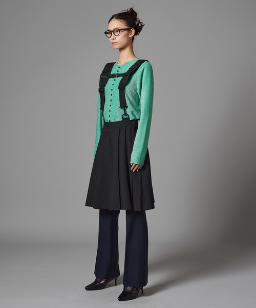 NON TOKYO(ノントーキョー)の「GLITTER CARDIGAN(カーディガン/ボレロ・レディース・グリーン/シルバー/ピンク・1/2)」の8枚目の写真