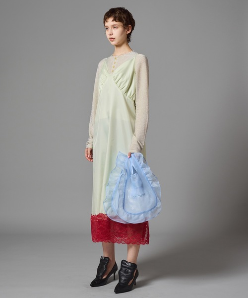 NON TOKYO(ノントーキョー)の「GLITTER CARDIGAN(カーディガン/ボレロ・レディース・グリーン/シルバー/ピンク・1/2)」の12枚目の写真