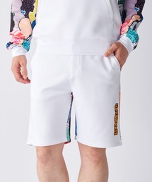 Loudmouth | LOUDMOUTH ラウドマウス ゴルフウェア ワンポイント ロゴ UVカット 総柄 ダンボールニット ショートパンツ(その他パンツ)