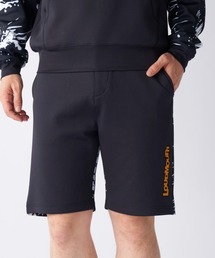LOUDMOUTH ラウドマウス ゴルフウェア ワンポイント ロゴ UVカット 総柄 ダンボールニット ショートパンツ