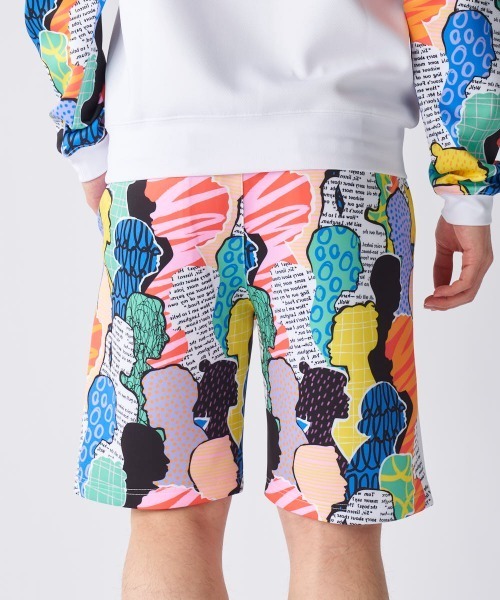 Loudmouth（ラウドマウス）の「LOUDMOUTH ラウドマウス ゴルフウェア  ワンポイント ロゴ UVカット 総柄 ダンボールニット ショートパンツ（その他パンツ・メンズ・ブラック/ネイビー/ホワイト・3L/LL/M/L/4L）」の6枚目の写真