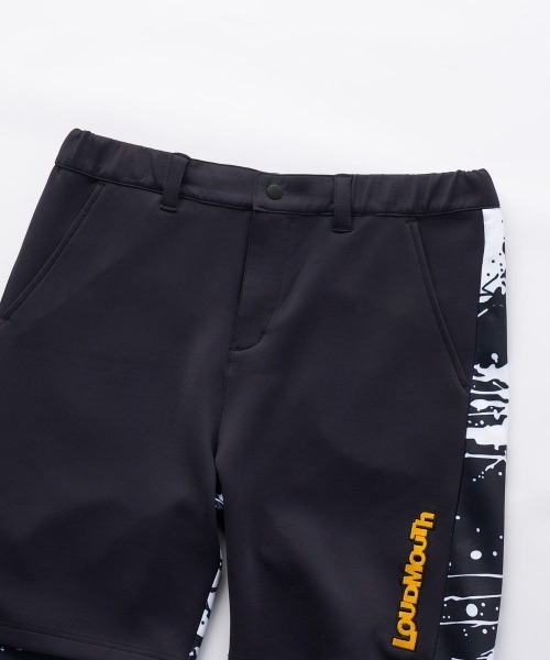 Loudmouth（ラウドマウス）の「LOUDMOUTH ラウドマウス ゴルフウェア  ワンポイント ロゴ UVカット 総柄 ダンボールニット ショートパンツ（その他パンツ・メンズ・ブラック/ネイビー/ホワイト・3L/LL/M/L/4L）」の18枚目の写真