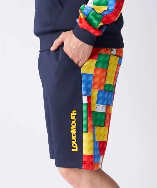 Loudmouth（ラウドマウス）の「LOUDMOUTH ラウドマウス ゴルフウェア  ワンポイント ロゴ UVカット 総柄 ダンボールニット ショートパンツ（その他パンツ・メンズ・ブラック/ネイビー/ホワイト・3L/LL/M/L/4L）」の21枚目の写真