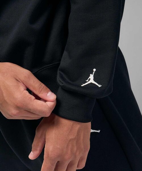 JORDAN BRAND(ジョーダンブランド)の「ジョーダン ブルックリン メンズ フレンチテリー リアルツリー クルーネック スウェットシャツ / Jordan Brooklyn Men's French Terry Realtree Crew-neck Sweatshirt IM6304-010 Black(スウェット・メンズ・ブラック・S/2XL/L/XL/M)」の13枚目の写真