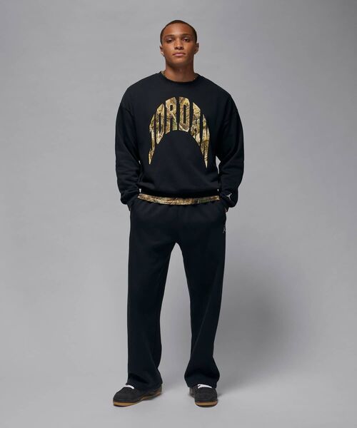 JORDAN BRAND(ジョーダンブランド)の「ジョーダン ブルックリン メンズ フレンチテリー リアルツリー クルーネック スウェットシャツ / Jordan Brooklyn Men's French Terry Realtree Crew-neck Sweatshirt IM6304-010 Black(スウェット・メンズ・ブラック・S/2XL/L/XL/M)」の14枚目の写真
