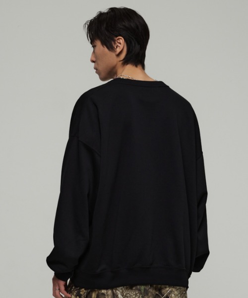 JORDAN BRAND(ジョーダンブランド)の「ジョーダン ブルックリン メンズ フレンチテリー リアルツリー クルーネック スウェットシャツ / Jordan Brooklyn Men's French Terry Realtree Crew-neck Sweatshirt IM6304-010 Black(スウェット・メンズ・ブラック・S/2XL/L/XL/M)」の4枚目の写真