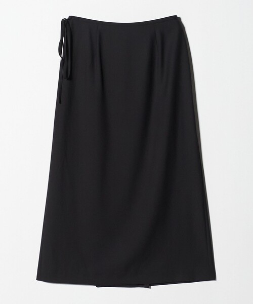 BEAUTY&YOUTH UNITED ARROWS（ビューティーアンドユースユナイテッドアローズ）の「ツイル リボン ラップスカート（スカート・レディース・ブラック/ワイン/ダークグレー・M/S）」の20枚目の写真