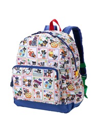 DOUBLE_B（ダブルビー）の「アルファベット総柄リュック(Mサイズ)（バックパック/リュック）」