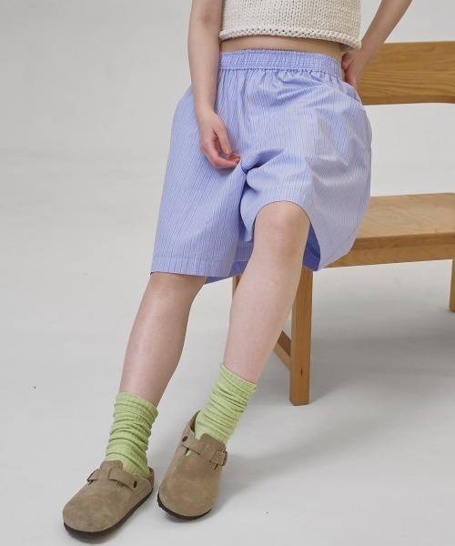 Easy Stripe Halfpants（その他パンツ）｜TODAYFUL（トゥデイフル）の