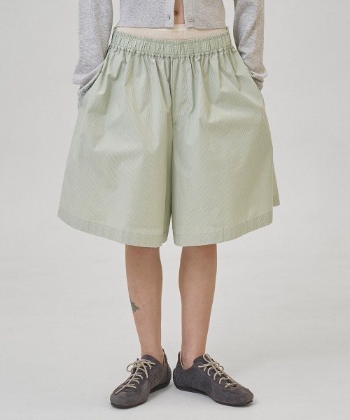 TODAYFUL（トゥデイフル）の「Easy Stripe Halfpants（その他パンツ