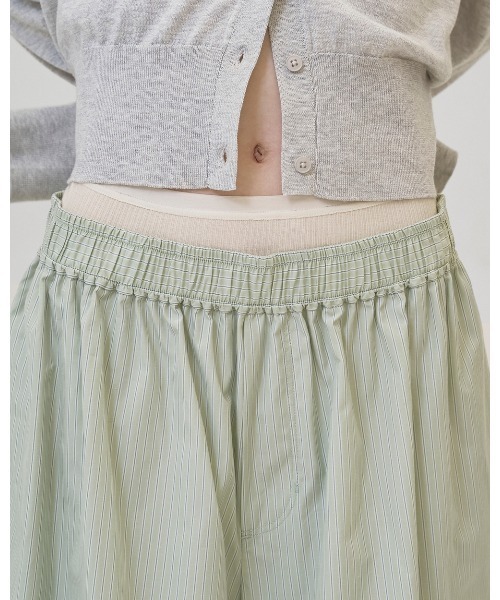 Easy Stripe Halfpants（その他パンツ）｜TODAYFUL（トゥデイフル）の