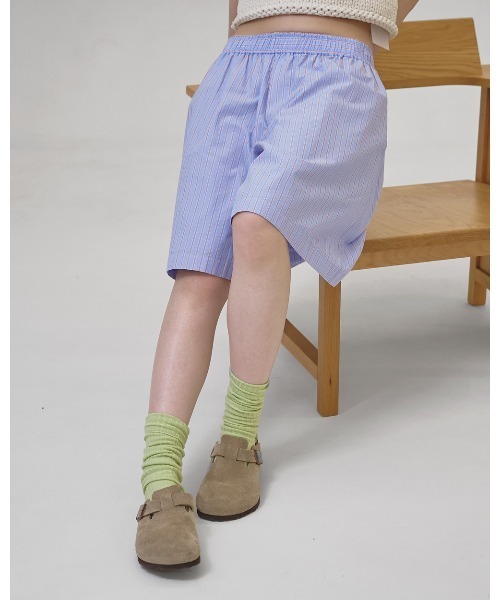 TODAYFUL（トゥデイフル）の「Easy Stripe Halfpants（その他パンツ