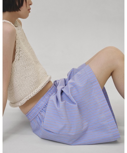 TODAYFUL（トゥデイフル）の「Easy Stripe Halfpants（その他パンツ