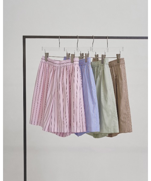 TODAYFUL（トゥデイフル）の「Easy Stripe Halfpants（その他パンツ