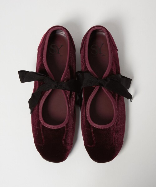 SY＞リボンソフト VE フラット20↑（バレエシューズ）｜SY UNITED