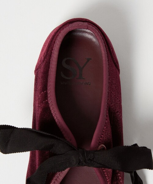 SY UNITED ARROWS（シーユナイテッドアローズ）の「＜SY＞リボンソフト VE フラット20↑（バレエシューズ・レディース・ライトピンク/レッド/ブラック・23cm/25cm/24.5cm/22.5cm/24cm/23.5cm）」の12枚目の写真