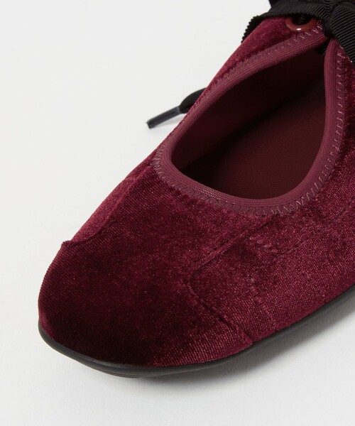 SY UNITED ARROWS（シーユナイテッドアローズ）の「＜SY＞リボンソフト VE フラット20↑（バレエシューズ・レディース・ライトピンク/レッド/ブラック・23cm/25cm/24.5cm/22.5cm/24cm/23.5cm）」の7枚目の写真