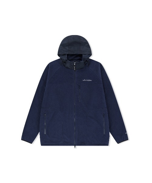 YESEYESEE(イエスアイシー)の「Y.E.S Fleece Full Zip Jacket(その他アウター・メンズ・カモフラージュ/ネイビー/ブラック・L/M/S/XL)」の2枚目の写真