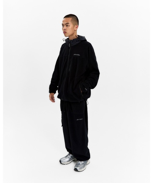YESEYESEE(イエスアイシー)の「Y.E.S Fleece Full Zip Jacket(その他アウター・メンズ・カモフラージュ/ネイビー/ブラック・L/M/S/XL)」の13枚目の写真