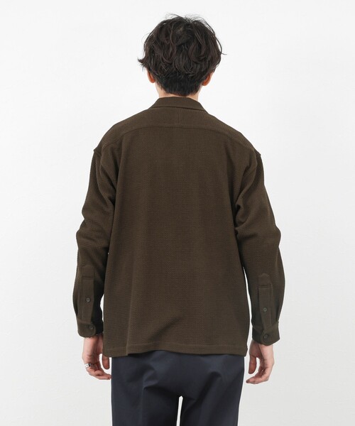 NOLLEY’S（ノーリーズ）の「ウォッシャブル ニットシャツ/ジャージ/ストレッチ/25AW（カーディガン/ボレロ・メンズ・ブラウン/ブラック/ネイビー・L/M/S）」の17枚目の写真