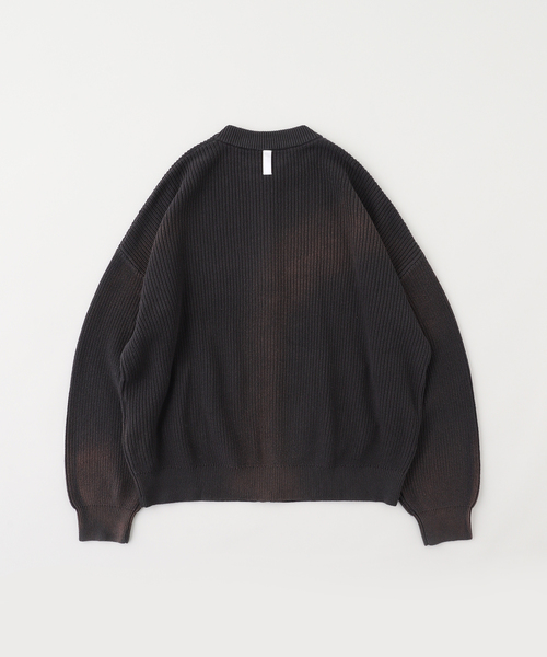 NOMANUAL（NOMANUAL）の「NOMANUAL/ノーマニュアル SPRAY DYEING KNIT 