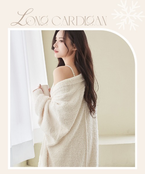 tu-hacci（ツーハッチ）の「《P.snow》ロングガウン（その他ルームウェア・レディース・アイボリー/ブルーグレー/ラベンダー・F）」の7枚目の写真