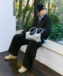 soerte（ソエルテ）の「Square Utility Leather Bag / スクエアレザーハンドバッグ（ハンドバッグ）」