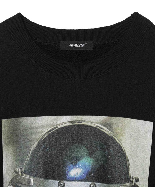 UNDERCOVER(アンダーカバー)の「【UNDERCOVER/アンダーカバー】UC2E4815-2 L/S Sweat(スウェット・メンズ・ブラック/グリーン・4/3)」の6枚目の写真