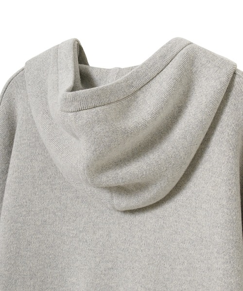 コットンカシミヤニットジップフーディー（パーカー）｜N.O.R.C