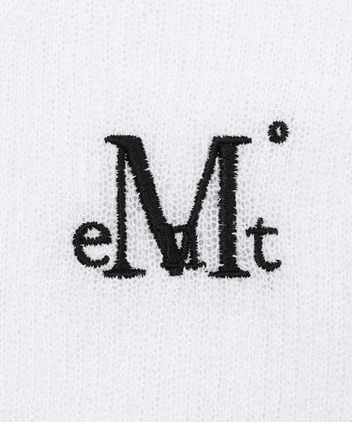 MUCENT(ムセント)の「A'GEM/9 × .kom 『MUCENT/ムーセント』 LUEUR SEE THROUGH V NECK KNIT/シースルーVネックニット(ニット/セーター・レディース・ホワイト/チャコールグレー/ブラック・FREE)」の11枚目の写真