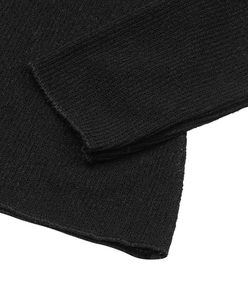 MUCENT(ムセント)の「A'GEM/9 × .kom 『MUCENT/ムーセント』 LUEUR SEE THROUGH V NECK KNIT/シースルーVネックニット(ニット/セーター・レディース・ホワイト/チャコールグレー/ブラック・FREE)」の6枚目の写真