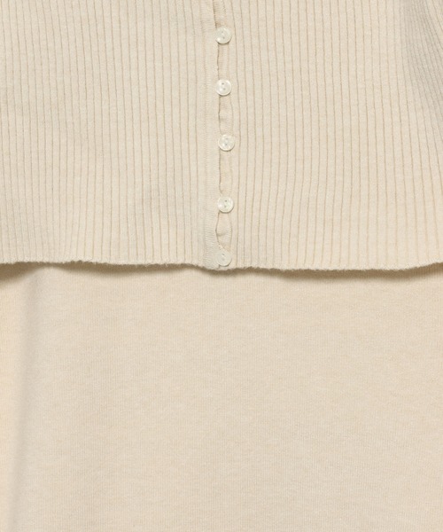 mysty woman（ミスティウーマン）の「マルチWAYカーデワンピSET 608445（ワンピース・レディース・アイボリー/ブラック/ブラウン・FREE）」の13枚目の写真