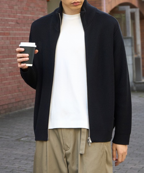 city tokyo ドライバーズニット ドライバーズニット(1 BLACK