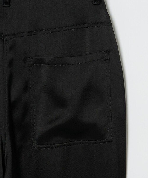 conte(コンテ)の「<conte>サテン ストレートパンツ(その他パンツ・レディース・ブラック・38/36)」の9枚目の写真