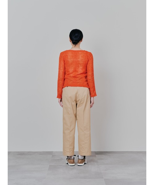 TEVALT(ヴァレット)の「チノベイカーパンツ(チノパンツ・レディース・ネイビー/キャメル・38)」の20枚目の写真