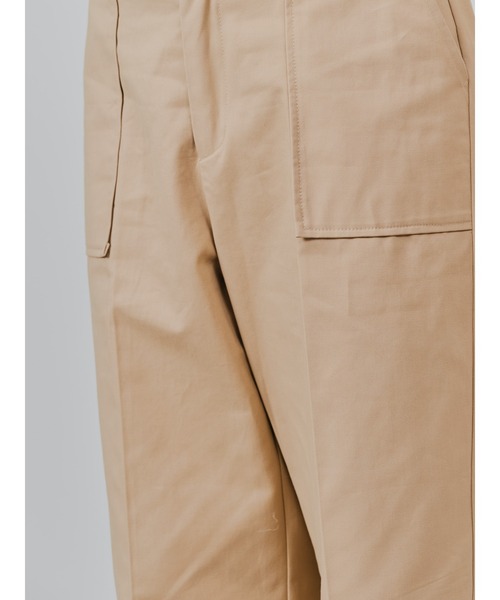 TEVALT(ヴァレット)の「チノベイカーパンツ(チノパンツ・レディース・ネイビー/キャメル・38)」の13枚目の写真