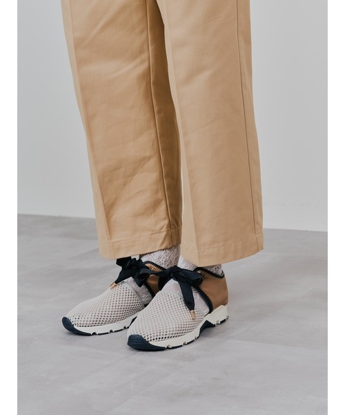 TEVALT(ヴァレット)の「チノベイカーパンツ(チノパンツ・レディース・ネイビー/キャメル・38)」の14枚目の写真